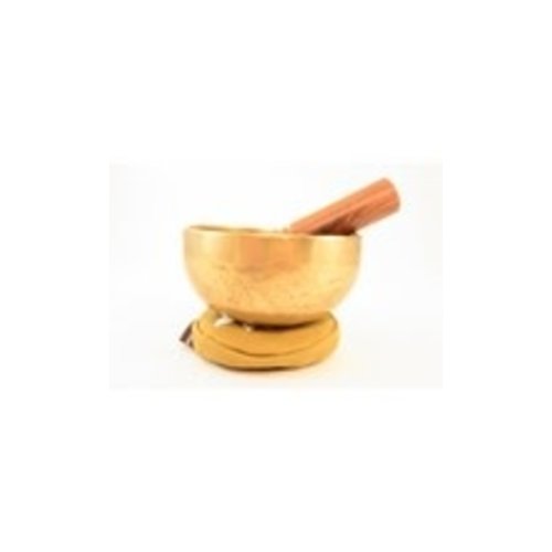 HIMALAYAN SINGING BOWL WITH CUSHION AND STRIKER HIMALAYAN SINGING BOWL WITH CUSHION AND STRIKER