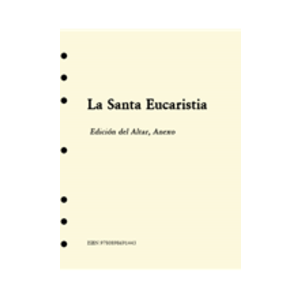 Santa Eucaristia Altar Edition Insert