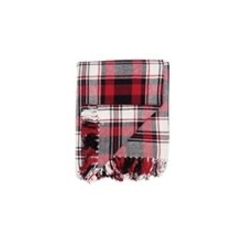 PLAID THROW - FIRESIDE DESIGN PLAID THROW - FIRESIDE DESIGN