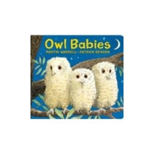 WADDELL, MARTIN OWL BABIES-BOARD ED WADDELL, MARTIN OWL BABIES-BOARD ED