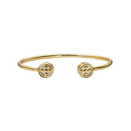 BRACELET BANGLE GOLD SHIELD OF FAITH MEDALLION by GRACEWEAR BRACELET BANGLE GOLD SHIELD OF FAITH MEDALLION by GRACEWEAR
