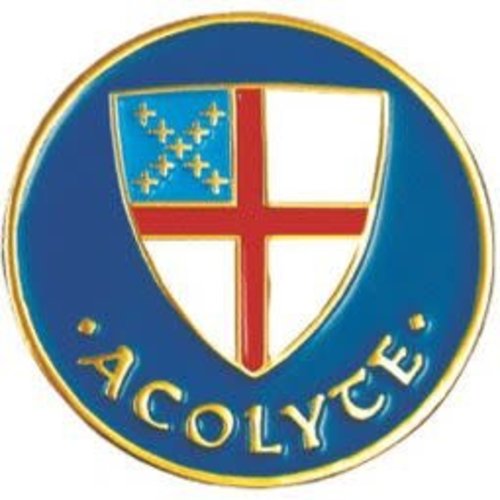 ACOLYTE LAPEL PIN EPISCOPAL SHIELD by TERRA SANCTA ACOLYTE LAPEL PIN EPISCOPAL SHIELD by TERRA SANCTA