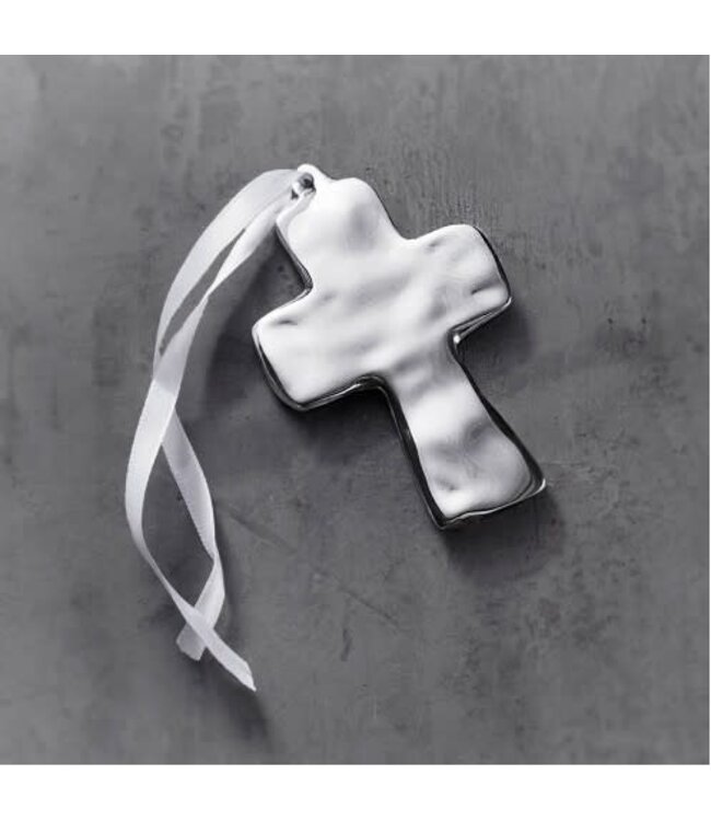 Beatriz Ball Cross Ornament