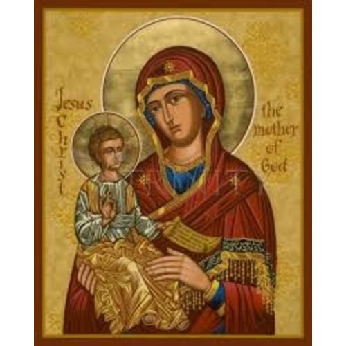 ICON MARY MOTHER OF GOD MEDIUM 5.5X7 ICON MARY MOTHER OF GOD MEDIUM 5.5X7