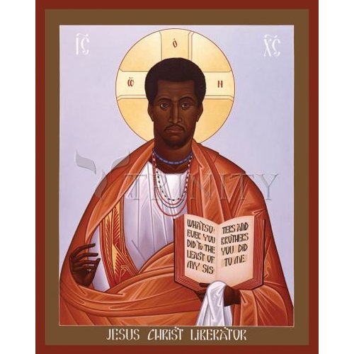 ICON JESUS CHRIST: LIBERATOR SMALL 4X5 ICON JESUS CHRIST: LIBERATOR SMALL 4X5