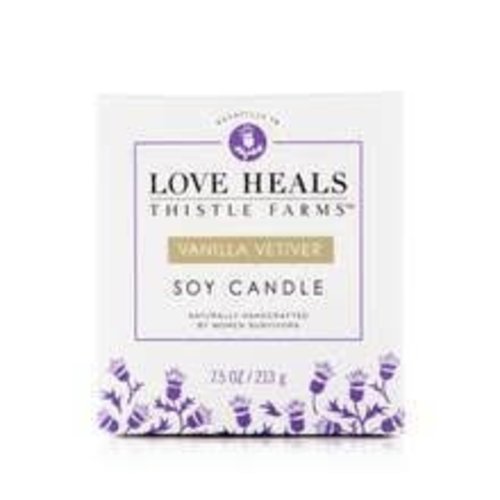 THISTLE FARMS CANDLE SOY VANILLA VETIVER THISTLE FARMS CANDLE SOY VANILLA VETIVER