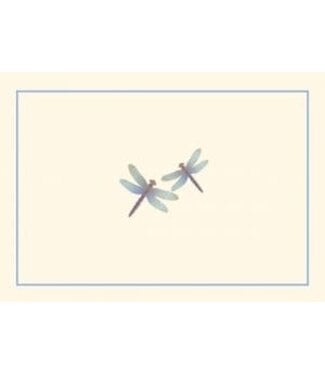 Blue Dragonflies Note Cards