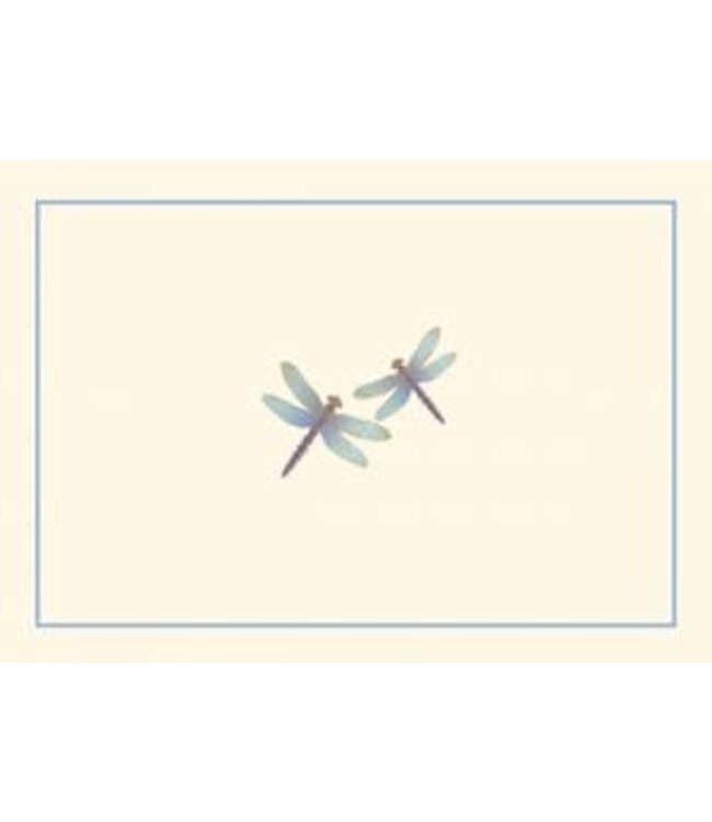 Note Cards Blue Dragonflies by Peter Pauper Press