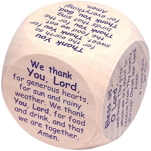 PRAYER CUBE MEALTIME (TABLE GRACE) PRAYER CUBE MEALTIME (TABLE GRACE)