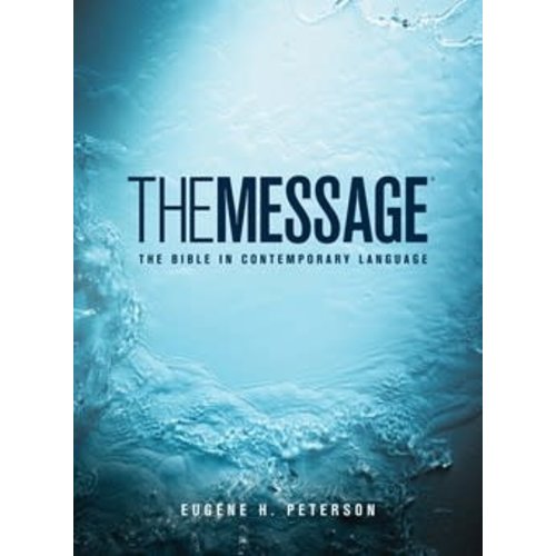 PETERSON, EUGENE THE MESSAGE - THE BIBLE IN CONTEMPORARY LANGUAGE by EUGENE PETERSON PETERSON, EUGENE THE MESSAGE - THE BIBLE IN CONTEMPORARY LANGUAGE by EUGENE PETERSON