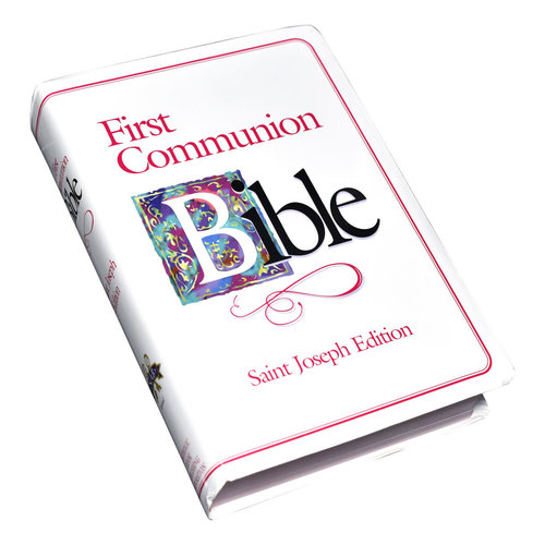 NEW AMERICAN BIBLE (NAB) FIRST COMMUNION PRESENTATION BIBLE IN PINK NEW AMERICAN BIBLE (NAB) FIRST COMMUNION PRESENTATION BIBLE IN PINK