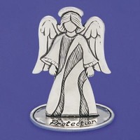 Angel Pewter 3" Protection From Basic Spirit