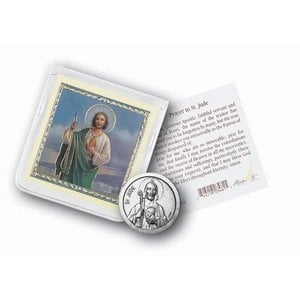 POCKET COIN ST JUDE with PRAYER CARD
