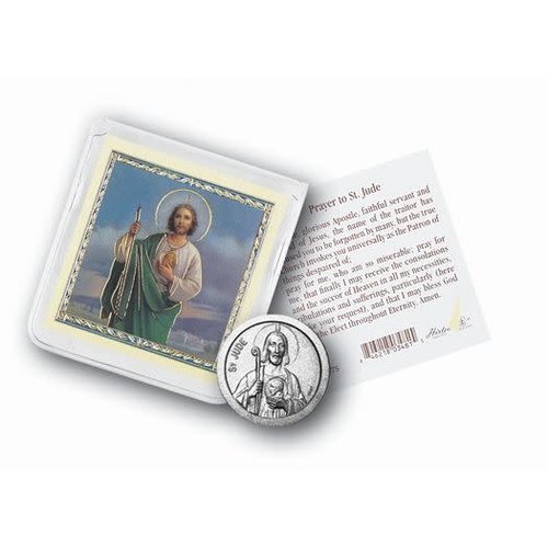 Pocket Coin St Jude With Prayer Card