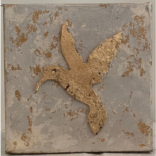 WILKERSON WORKS PAINTING UNFRAMED HUMMINGBIRD by WILKERSON WORKS WILKERSON WORKS PAINTING UNFRAMED HUMMINGBIRD by WILKERSON WORKS