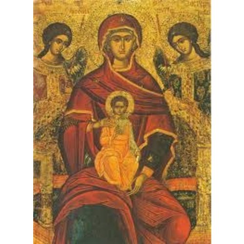 ICON VIRGIN & CHILD SM ROUMANIAN ICON VIRGIN & CHILD SM ROUMANIAN