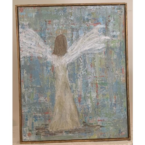 WILKERSON WORKS PAINTING 16 X 20 FRAMED WILKERSON WORKS PAINTING 16 X 20 FRAMED