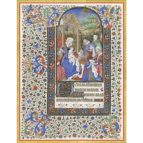 Adoration Of The Magi Boxed Christmas Cards by CASPARI Adoration Of The Magi Boxed Christmas Cards by CASPARI