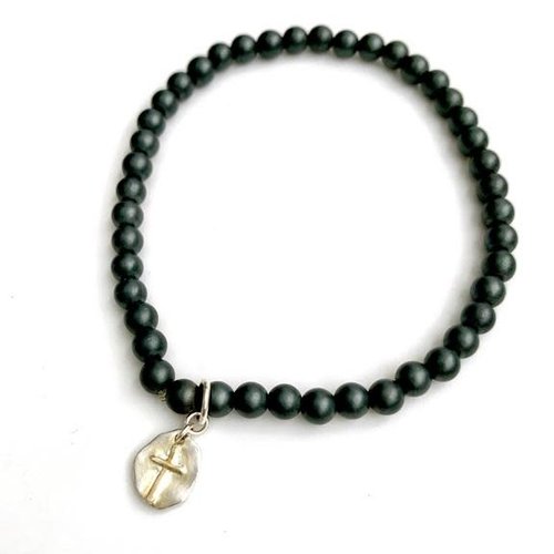 Hope Cross Bracelet by Erin Gray Hope Cross Bracelet by Erin Gray