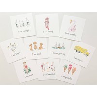 Affirmation Cards for Girls by Camilla Moss