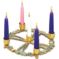 Advent Wreath Light Shines