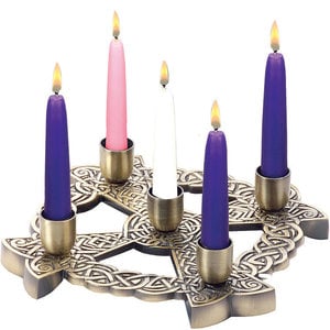 Advent Wreath Celtic Bronze