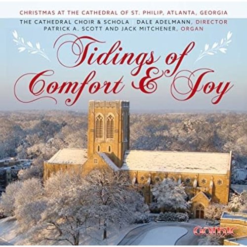 Tidings of Comfort And Joy Cd - Cathedral of St Philip Choir And Schola