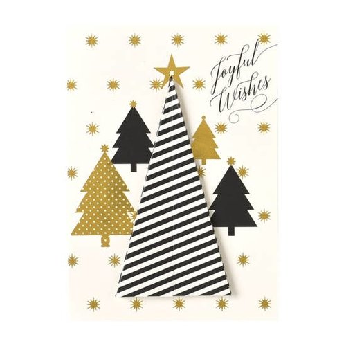 Striped Tree Boxed Christmas Cards by ANNA GRIFFIN Striped Tree Boxed Christmas Cards by ANNA GRIFFIN