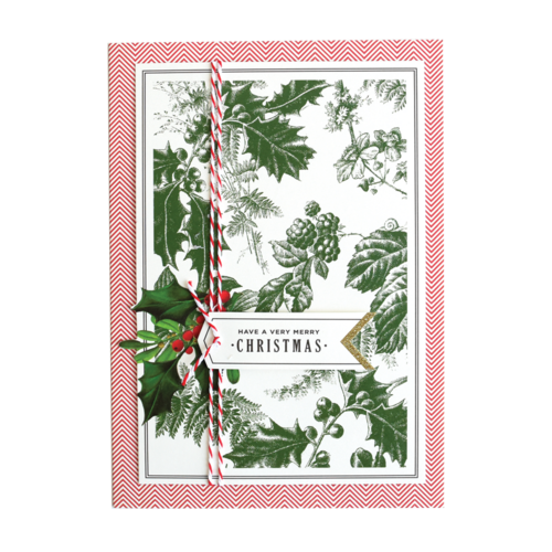 Green Holly Have Yourself a Merry Boxed Christmas Cards by ANNA GRIFFIN Green Holly Have Yourself a Merry Boxed Christmas Cards by ANNA GRIFFIN