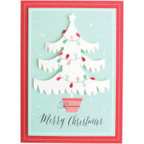 GLITTER TREE Boxed Christmas Cards by ANNA GRIFFIN GLITTER TREE Boxed Christmas Cards by ANNA GRIFFIN