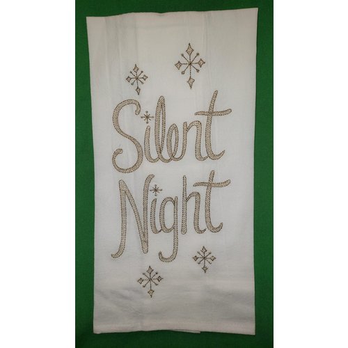 TOWEL FLOUR SACK SILENT NIGHT TOWEL FLOUR SACK SILENT NIGHT