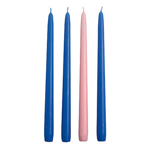 ADV TAPERS 10" X 7/8" SET - BLUE AND PINK ADV TAPERS 10" X 7/8" SET - BLUE AND PINK