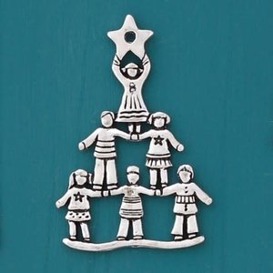 Kid Tree Ornament by Basic Spirit