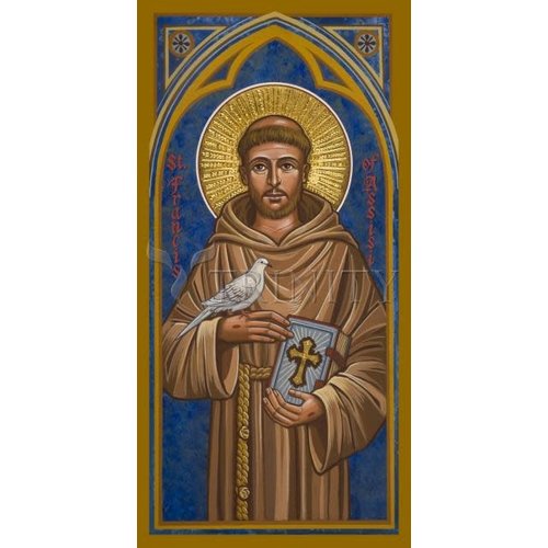 ST. FRANCIS OF ASSISI - MEDIUM 3 1/2" x 7" ST. FRANCIS OF ASSISI - MEDIUM 3 1/2" x 7"