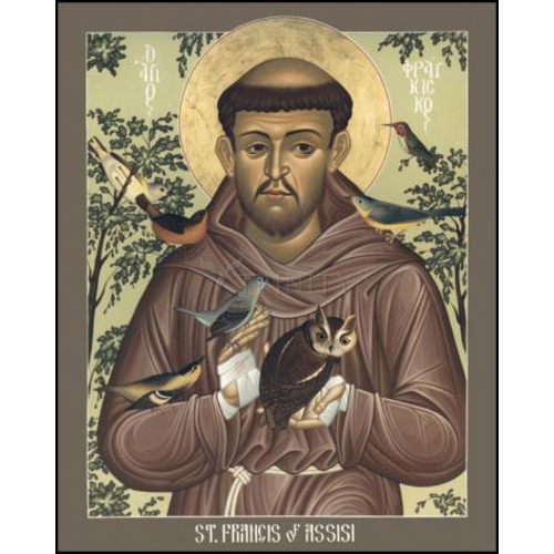 ST. FRANCIS OF ASSISI - MEDIUM 5 1/2" x 7" ST. FRANCIS OF ASSISI - MEDIUM 5 1/2" x 7"