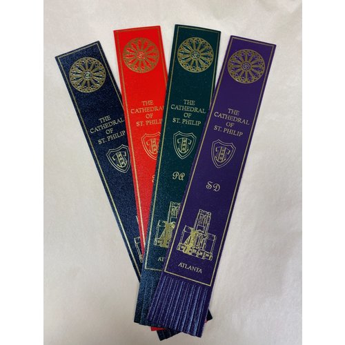 Leather St Philip Cathedral Bookmarks Leather St Philip Cathedral Bookmarks