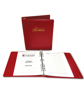 In Remembrance Register 7-Ring Binder