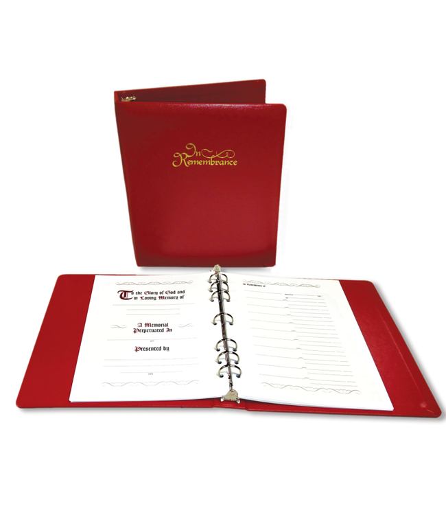 In Remembrance Register 7-Ring Binder