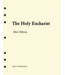 Holy Eucharist. Altar Edition Inserts. 1st Edition