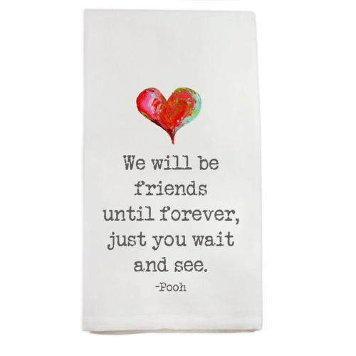 French Graffiti Towel We Will Be Friends French Graffiti Towel We Will Be Friends