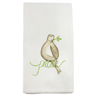 French Graffiti Towel Peace Bird