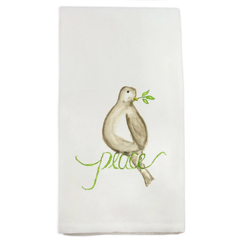 French Graffiti Towel Peace Bird French Graffiti Towel Peace Bird