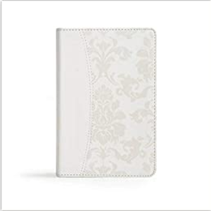 Bride's Bible, White Leathersoft, Csb