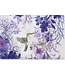 Note Cards - Hummingbird Purple Blooms by Peter Pauper Press