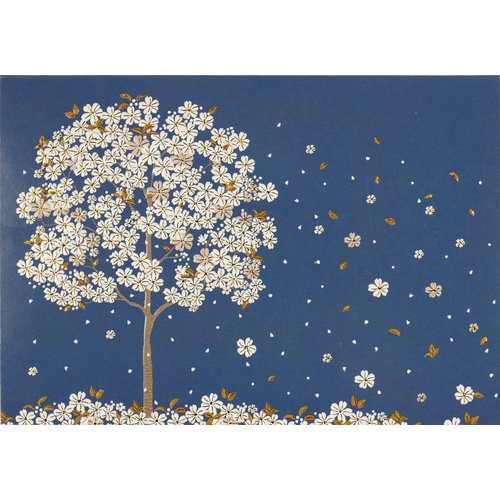 Note Cards - Falling Blossoms by Peter Pauper Press