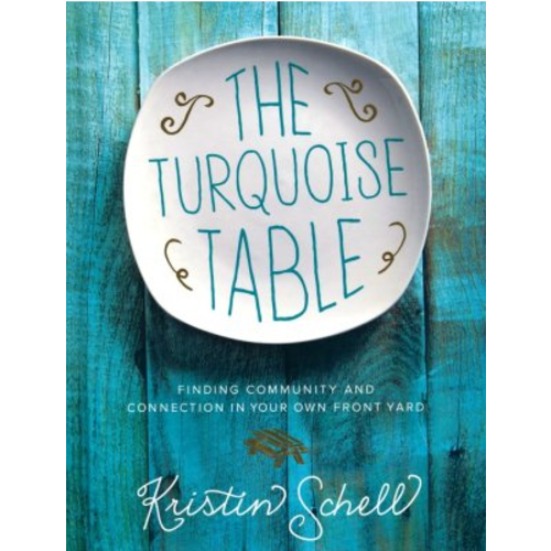 SCHELL, KRISTIN TURQUOISE TABLE by KRISTIN SCHELL SCHELL, KRISTIN TURQUOISE TABLE by KRISTIN SCHELL