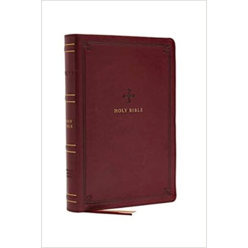 Nrsv, Catholic Bible, Standard Large Print, Leathersoft, Red, Comfort Print Nrsv, Catholic Bible, Standard Large Print, Leathersoft, Red, Comfort Print