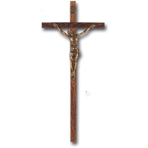 CRUCIFIX 8" WOOD WALL CROSS CRUCIFIX 8" WOOD WALL CROSS