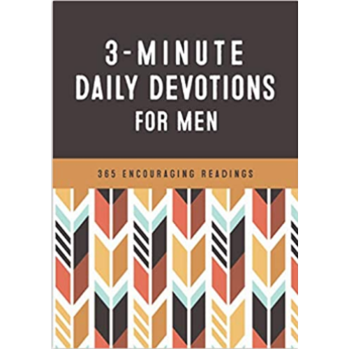3-Minute Daily Devotions for Men: 365 Encouraging Readings by Barbour Staff (compiled)