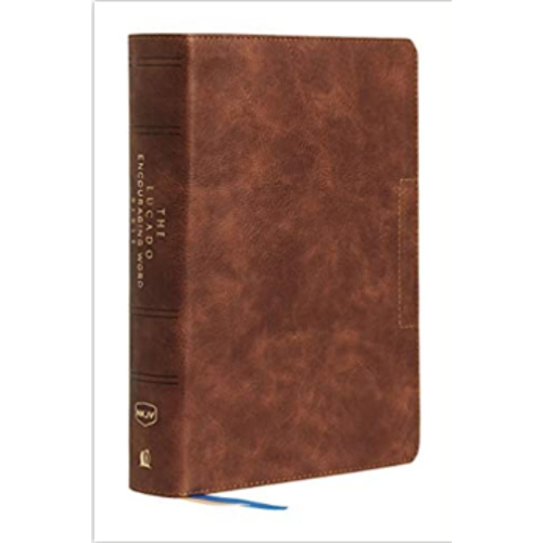 Lucado Encouraging Word Bible, Brown, Leathersoft, Comfort Print: Holy Bible, New King James Version Lucado Encouraging Word Bible, Brown, Leathersoft, Comfort Print: Holy Bible, New King James Version